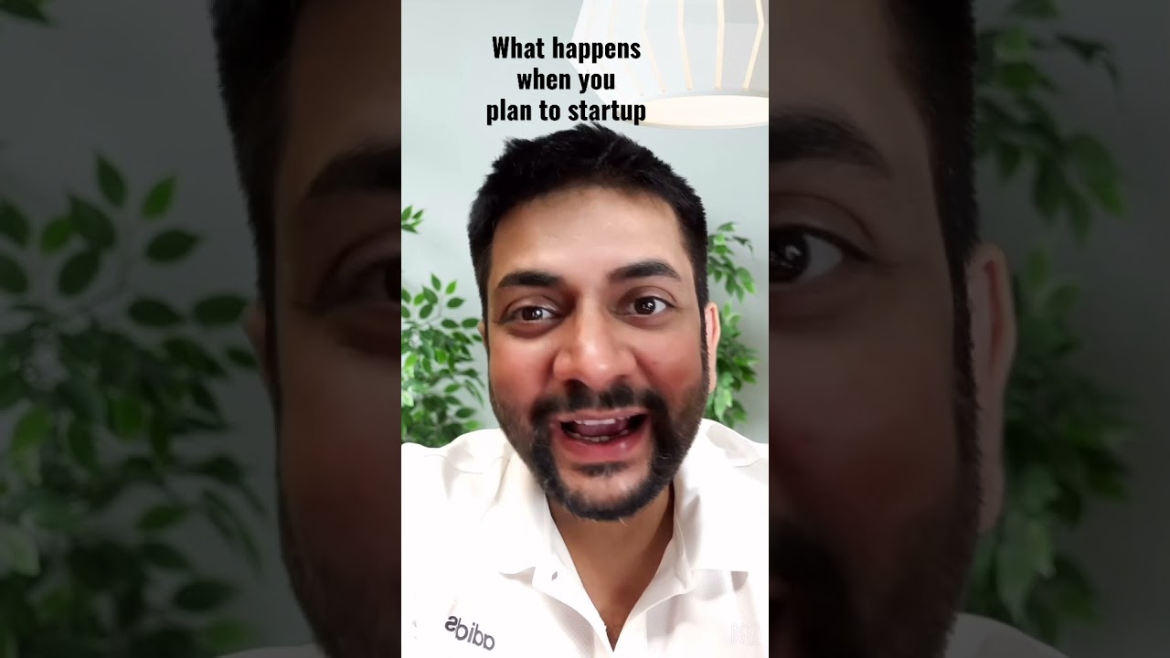 What happens when you want to leave your job and startup