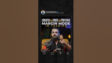 Isolated vs Cross vs Portfolio || Margin Mode in Trading