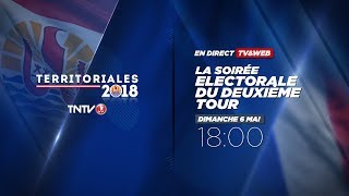 Territoriales 2018 : la soirée électorale du 2d tour sur TNTV