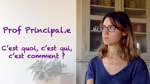 Pourquoi être professeur principal ?