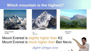 3.2 Comparatives for big or small differences