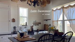 Late Summer Simple Homemaking | Antiques & Preserving Food From the Garden