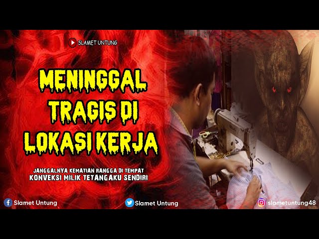 SUNGGUH MENGERIKAN ❗❗ TEROR TUMBAL KARYAWAN DI TEMPAT KONVEKSI ❗❗ PODCAST HOROR class=