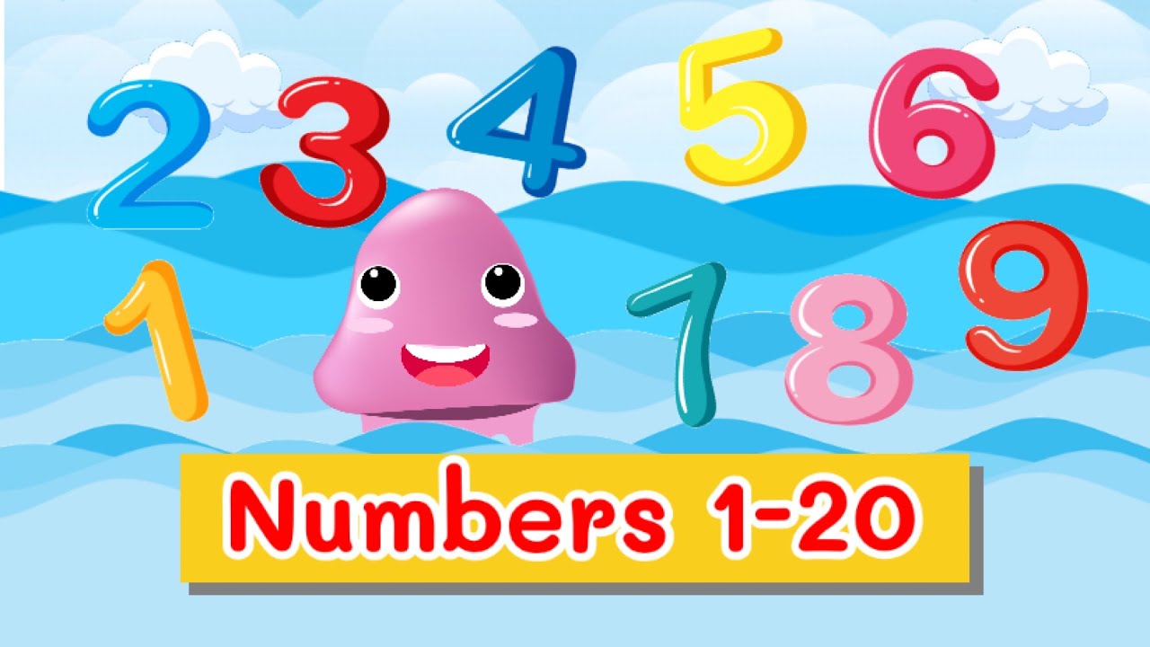 นับเลข 1-20 ภาษาอังกฤษ พร้อมคำอ่าน | numbers 1-20 | Counting Numbers