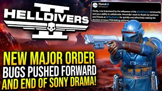 Helldivers 2 - New Major Orders, CEO Responds, Sony Drama Resolved, and More!