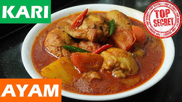 Kari Ayam Paling Senang - Tips dan Rahsia