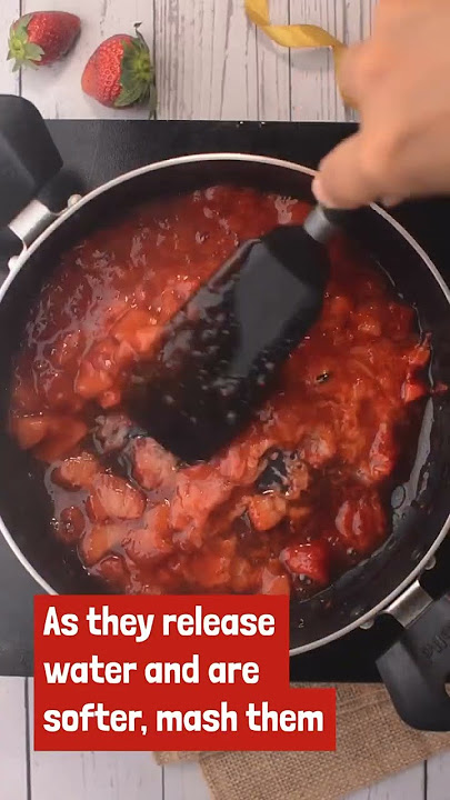 Make Healthy Yummy Strawberry Jam at Home in Easy Steps