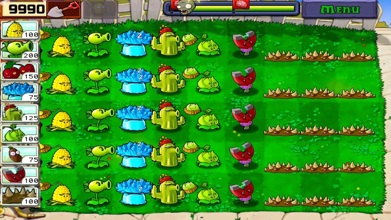 WALKTHROUGH PART #103 | ADVENTURE DAY IN PLANT VS ZOMBIE FULL HD ...