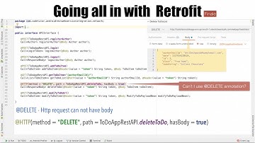 Web services & Android - Part 9, Going all in with Retrofit | Finale