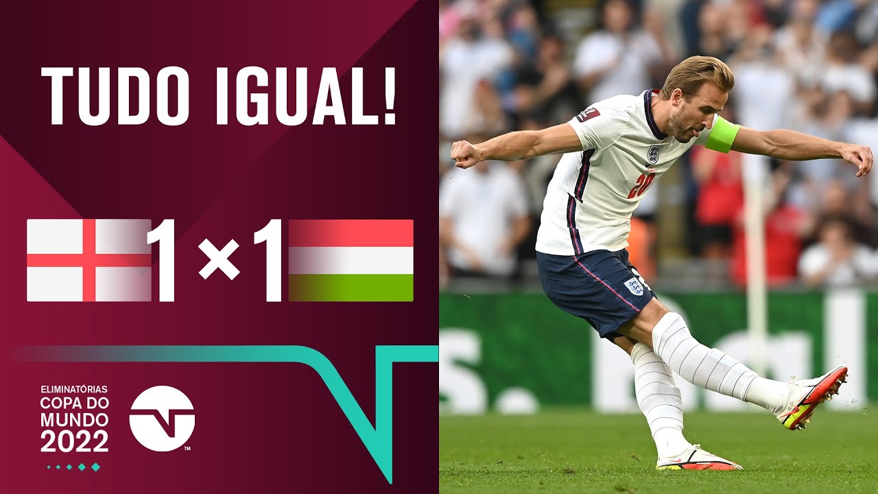 INGLESES FICAM APENAS NO EMPATE COM HUNGRIA – INGLATERRA 1 x 1 HUNGRIA | MELHORES MOMENTOS