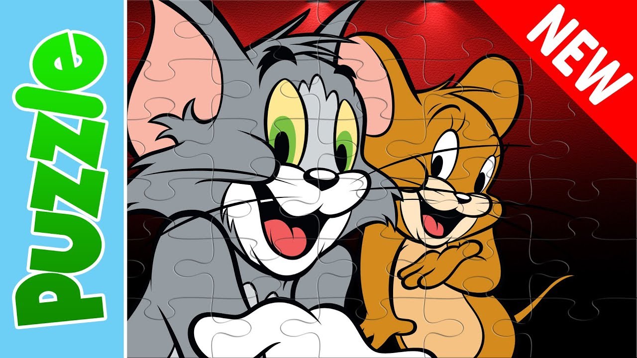 Funny Puzzle Videos for Kids | Tom and Jerry Puzzle Games | Kids ...