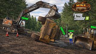 Operação de resgate na mina abandonada #13 | Farming Simulator 25