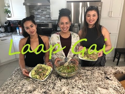 How to Make Laap Gai (Lao Chicken Salad)