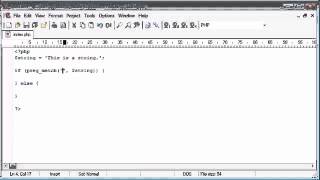 Beginner PHP Tutorial   44   Expression Matching   YouTube Content
