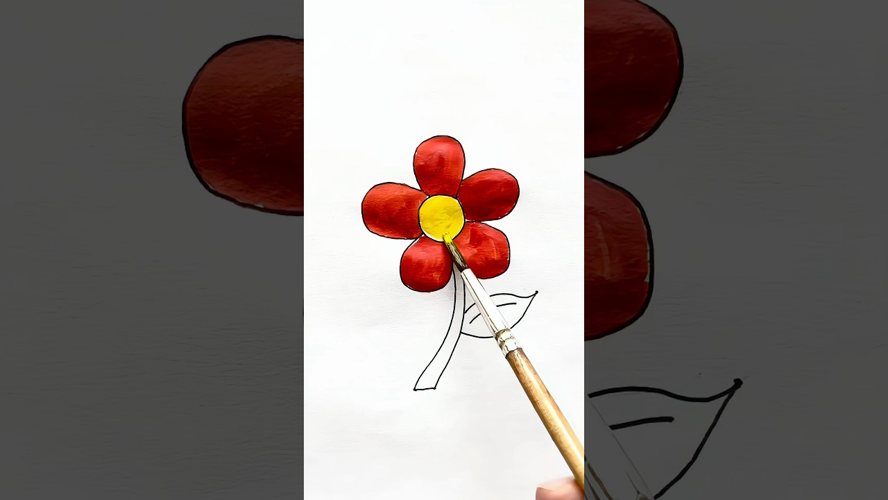 Beautiful Flower Coloring | Relaxing Art for All Ages 