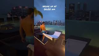 The most beautiful pool in the world 💫 #singapore #singaporepools #singaporeffshortvideo