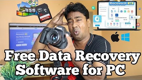 Best free data recovery software for pc 2021to recover photos, videos, files in 1 click by Recoverit