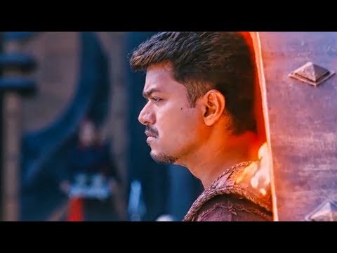 Puli Vijay Fire Scene | South Hindi Dubbed Best Vijay Action Scene