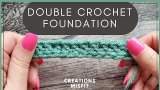 Double Crochet Chainless Foundation Row