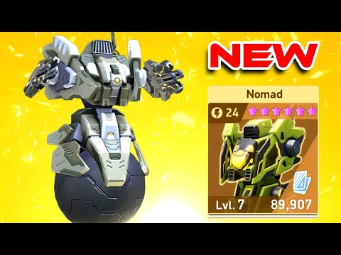 New Mech Nomad with Disc Launcher 12 - Mech Arena