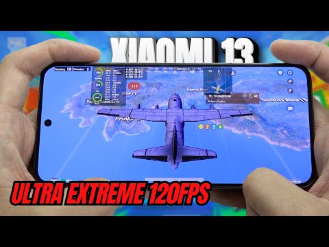 Xiaomi 13 Test game PUBG Mobile 120 FPS Update | Snapdragon 8 Gen 2