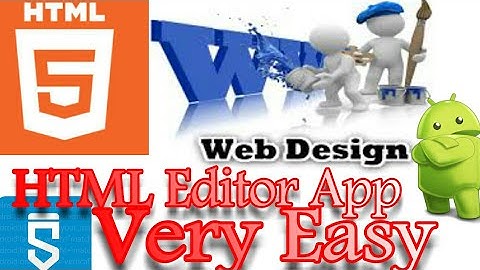 #38. Sketchware Tutorials- HTML Editor App using Sketchware