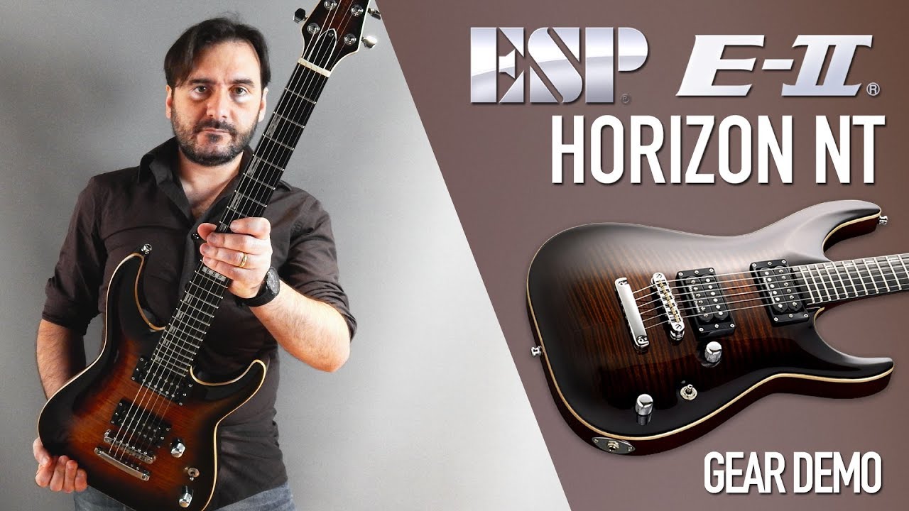 ESP Guitar | E-II Horizon FR-7 - YouTube