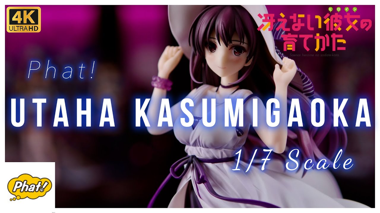 Phat! Saekano Utaha Kasumigaoka 1/7 Scale Anime Figure Unboxing Review ...