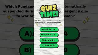 Hardest Fundamental Rights Quiz 🔥. #quiz #law #constitutional . Not for weak heart.