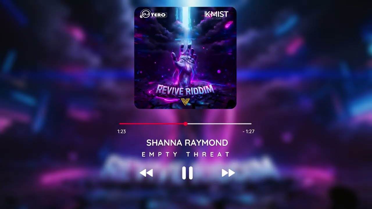 Watch Shanna Raymond, Kmist, DJ Tero- Empty Threat (Official Audio) Revive Riddim on YouTube Watch Shanna Raymond, Kmist, DJ Tero- Empty Threat (Official Audio) Revive Riddim on YouTube