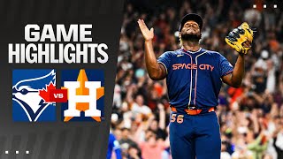 Blue Jays vs. Astros  Game Highlights (4/1/24) | MLB Highlights