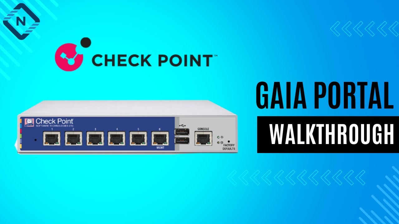 How to Access Check Point with Gaia Portal WalkThrough | Checkpoint ...