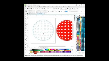 How To Create 3D Ball in CorelDRAW #shorts #viral #coreldraw
