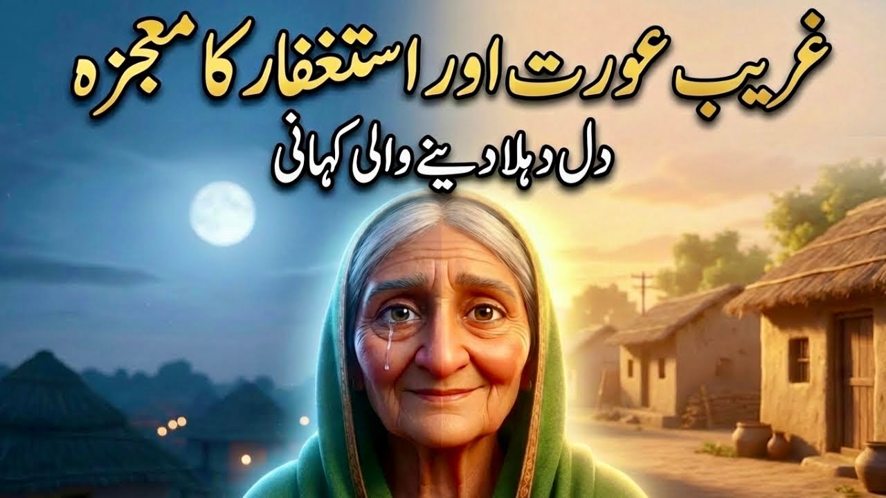 True Miracle of Astaghfar - Ghareeb Aurat Ne Astaghfar Parhliya - Power of Astaghfar