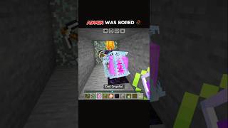 ADMIN WAS BORED 🥀 ? #minecraft #minecraftshorts #gaming