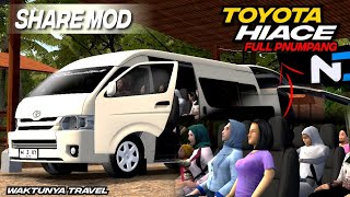 SHARE MOD HIACE COMMUTER || MOD BUSSID TERBARU