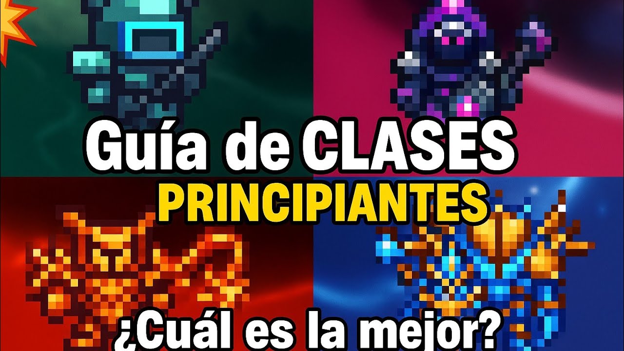 🌳💥Guía de CLASES de TERRARIA para PRINCIPIANTES:¿cual es la mejor?💥🌳 ...