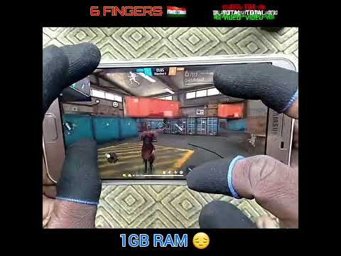 ( 1GB RAM )👽 99% headshot SAMSUNG J7 2GB RAM😔 | 6 FINGERS HANDCAM claw 😱 #tdttotalvideo