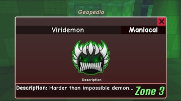 How to get VIRIDEMON in FIND THE GEOMETRY DASH Difficulties Roblox [UPDATED guide in PINNED COMMENT]