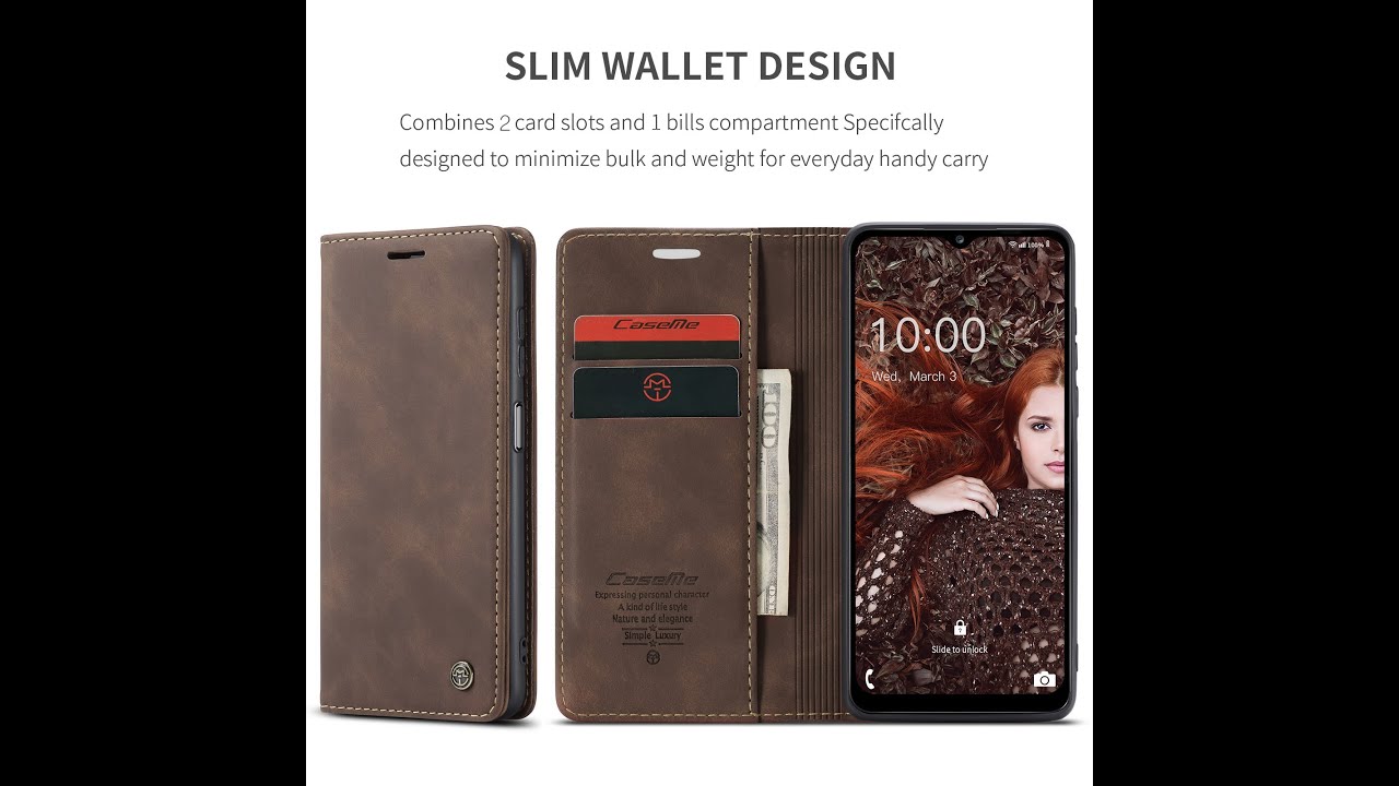 CaseMe Samsung Galaxy A12 5G Wallet Case