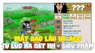 Ngọc Rồng Online - Mất Bao Lâu Để Up Acc Mới Ra Set KH - Siêu Phẩm !