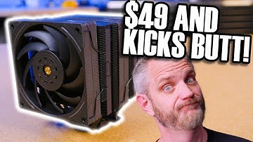 This $49 CPU Cooler has big brands SHOOK! Thermal Testing Cheap vs Expensive CPU Cooler!