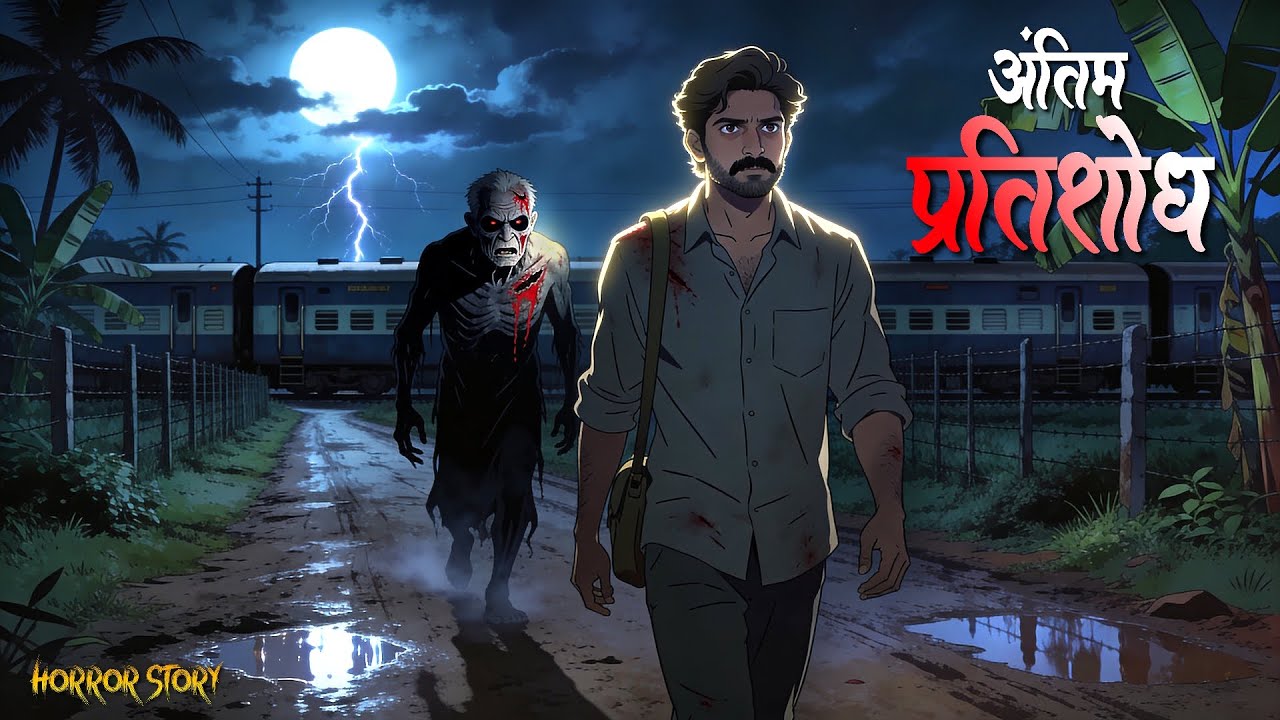 अंतिम प्रतिशोध | Horror Story in Hindi | Horror Cartoon | Village Horror Story. 