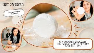 How to Make a DIY Essential Oil Icy Shower Steamer