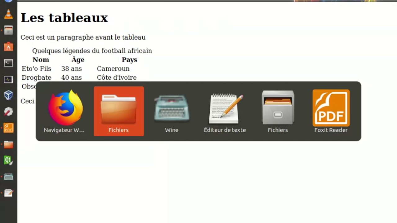 Partie4. Fonctionnalités évoluées#4 Les tableaux en Html Css#1 - YouTube