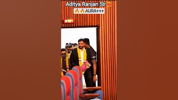 Aditya Ranjan sir AURA++ 🔥🔥❤️‍🔥 llft Aditya ranjan sir ❤️ll #adityaranjansir #trending #ytshorts