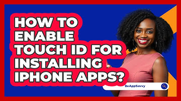 How To Enable Touch ID For Installing iPhone Apps?