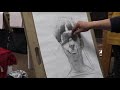 How to draw portrait with construction part 1