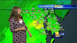 Ava says cloudy, chilly, showers possible Tuesday
