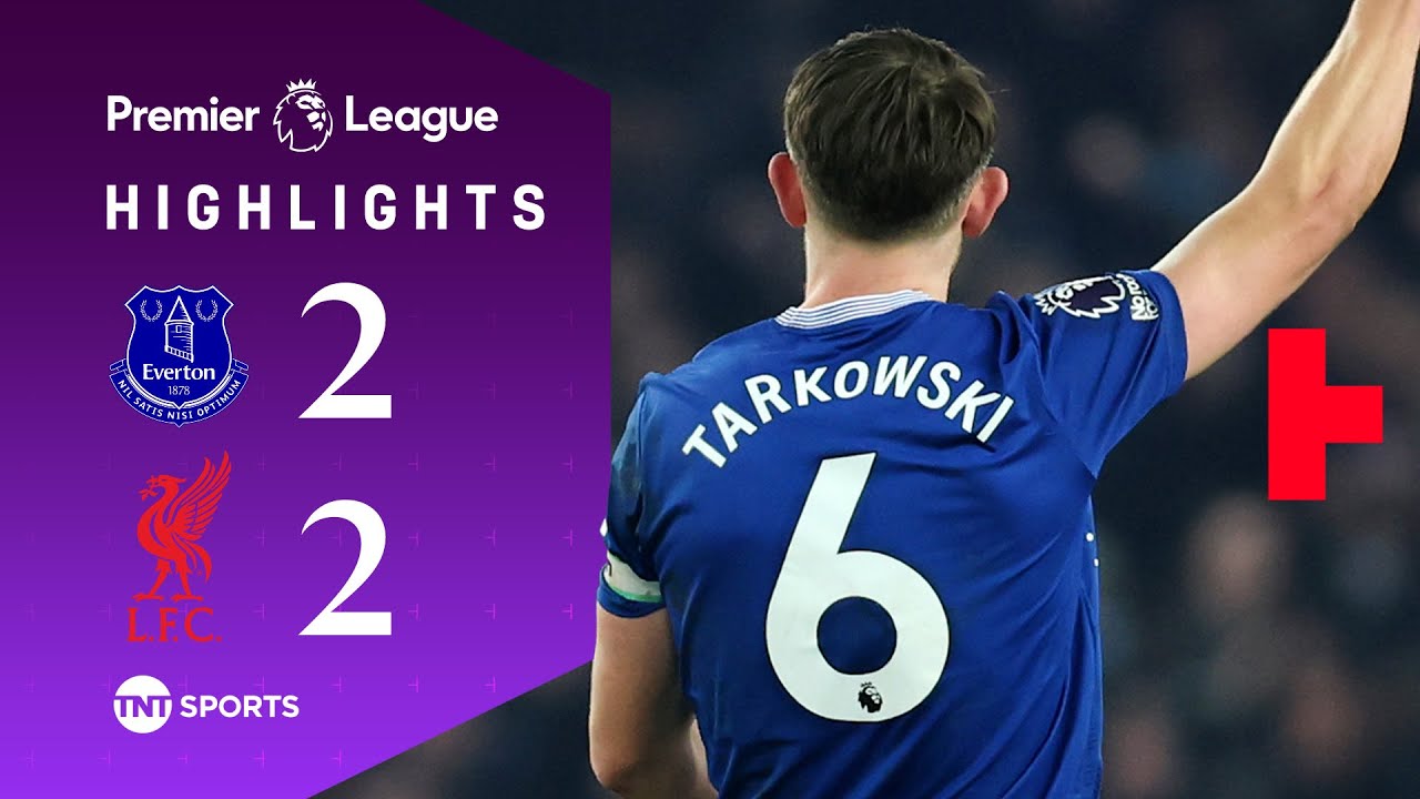 Tarkowski STUNNER Rescues Point In Fiery Derby 🔥 | Everton 2-2 Liverpool | Premier League Highlights